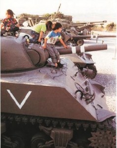 Israeli Schoolchildren Learn to Count with Tanks