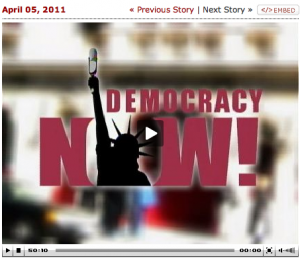 Democracy Now! on Julian’s death