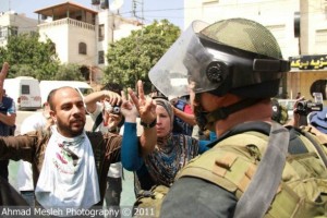 Update: Palestinian imprisoned for flashing the peace sign